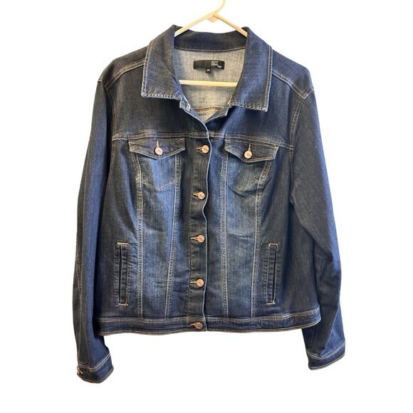 1822 Ladies Denim Jacket 2X - Picture 1 of 5